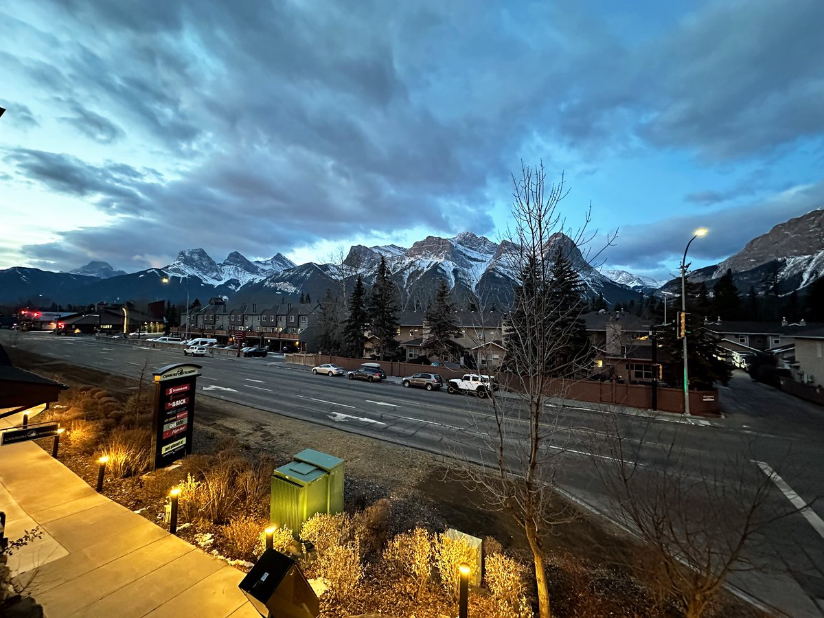 Good morning Canmore