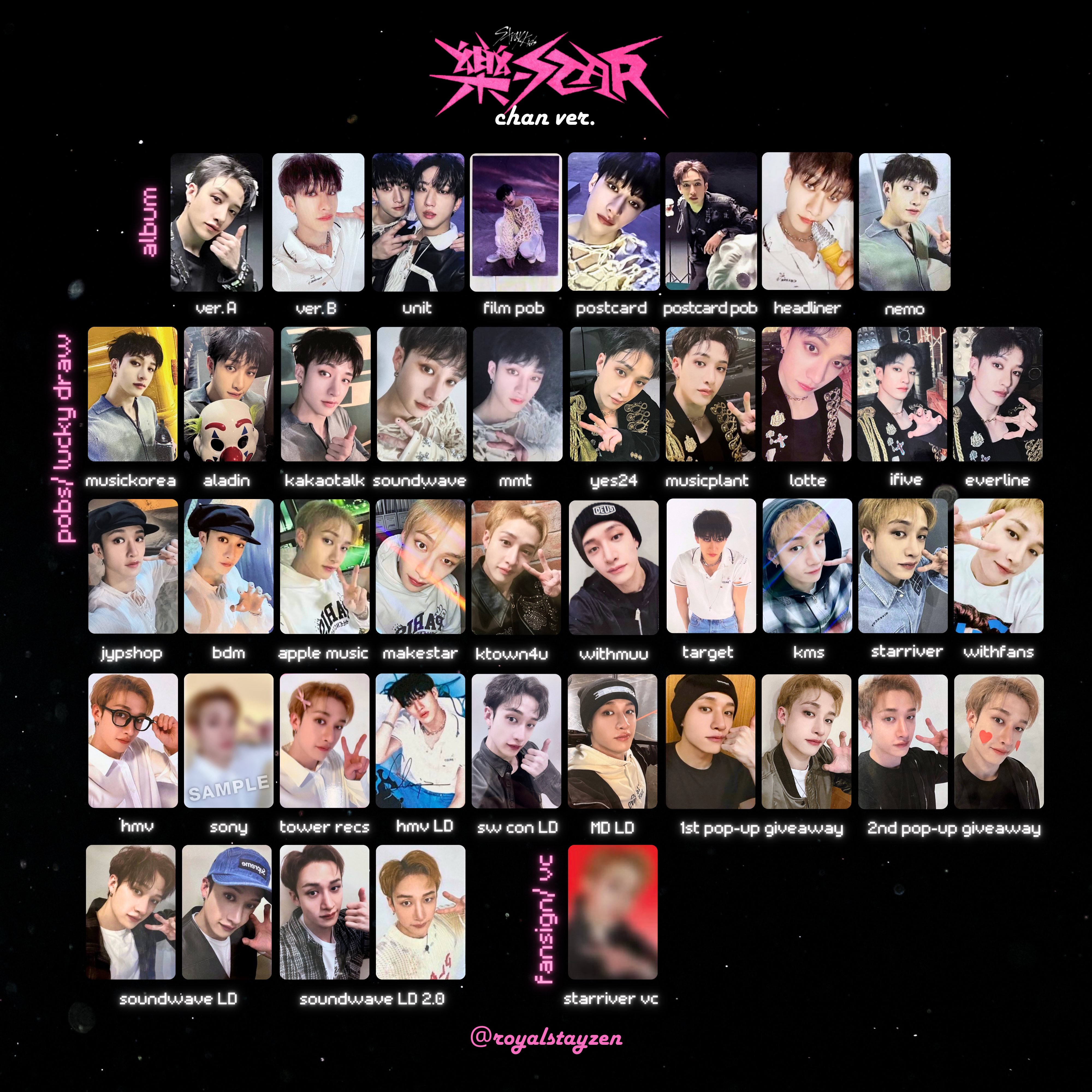 Stray kids バンチャン NYLON ポストカード付き（バンチャン