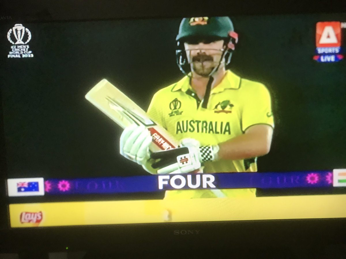 tahirthe12thman's tweet image. 🚨 Travis Head &amp;amp; Marnus Labuschagne 

The way both batting together and taking calculated risk,striking the ball so nicely even they know what kind of inning are required now 

Australia need 83 runs in 22.1 overs 

#CWC23INDIA 
#CWC23 
#AUSvIND