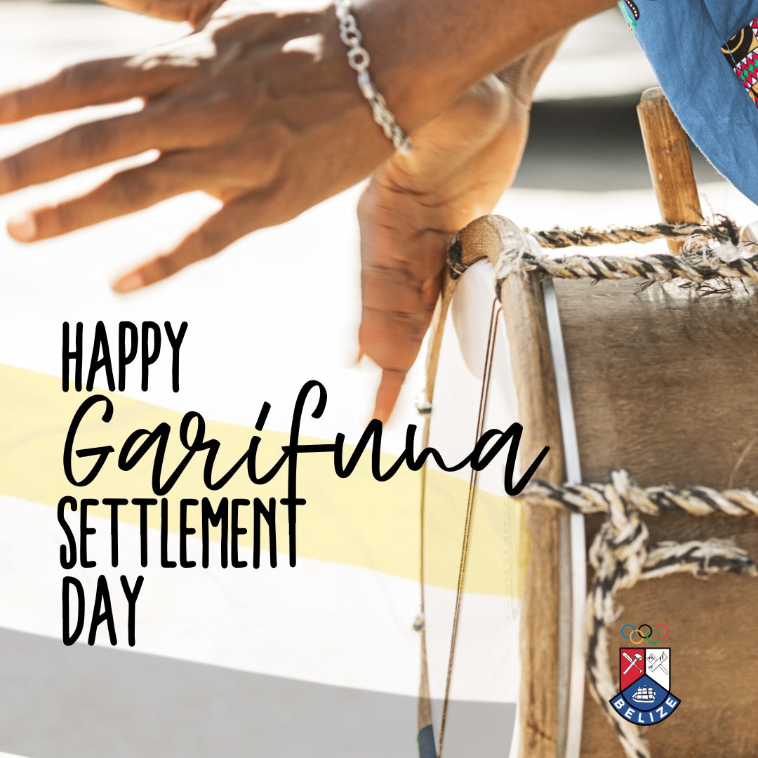 belizeolympic's tweet photo. 🌺✨ Wishing everyone a joyous Garifuna Settlement Day! May the vibrant culture, rich traditions, and unity of the Garifuna community continue to shine brightly. 🎉🇧🇿 #GarifunaSettlementDay #BelizeCulture #UnityInDiversity https://t.co/2tii9sdESs