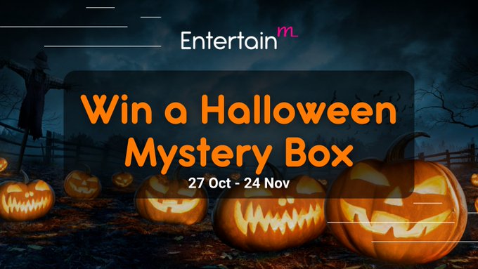 Deadline almost up to claim your Halloween mystery box!!! <a href="/entertainm_io/">EntertainM</a> #halloween #mysterybox