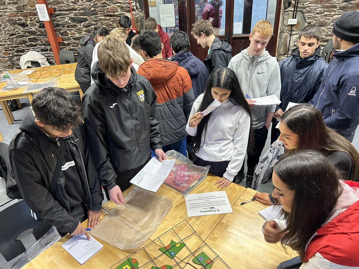 First afternoon activities for our AH Biologists. Good to be back at  <a href="/FSCBlencathra/">FSC Blencathra</a>
