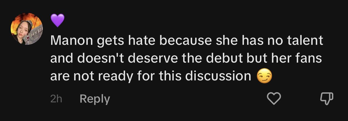 ManonProtect's tweet image. ‼️ ATTENTION POKENONS ‼️

please help us report this tiktok user that has been making hateful comments towards manon

remember to NOT engage (i.e., like, repost, comment, DM) just report and block

username: kpop_forever0002