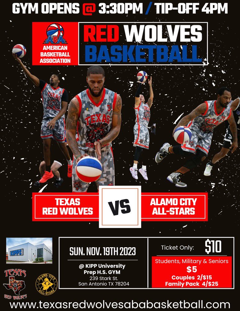 RedWolvesABA's tweet photo. Game Day ! https://t.co/CDsboYZjlF