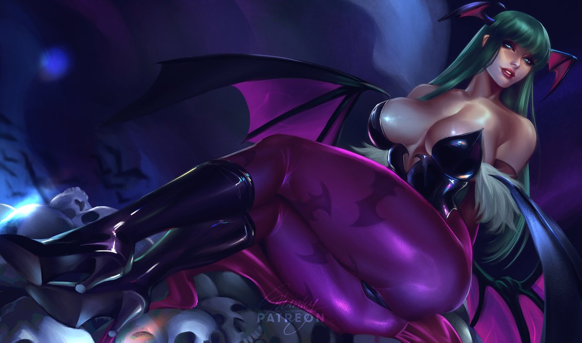 Are you looking respectfully?
#Darkstalkers
