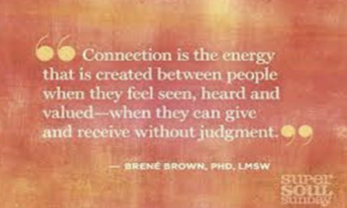 The feeling you get when you feel heard/valued ❤️🙏Felt like this a few times lately and I think it’s down to having wholehearted conversations. Wearing personal and professional hats simultaneously is not only okay, it’s revolutionary #connection #brenebrown #carerevolution