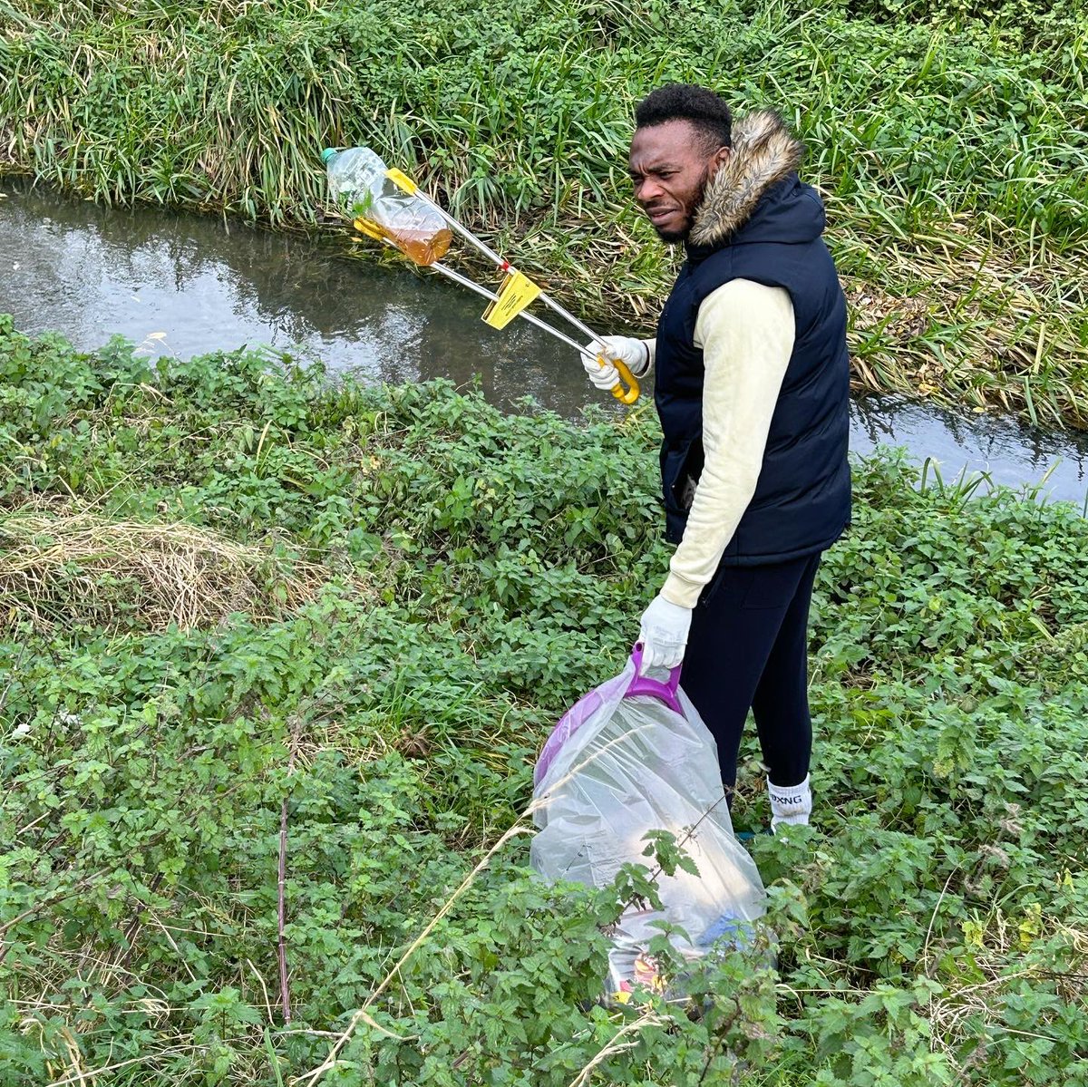 Great clean this morning! 

It’s good to see less and less litter 🤩👏🏾 

#bethechangeyouwanttosee