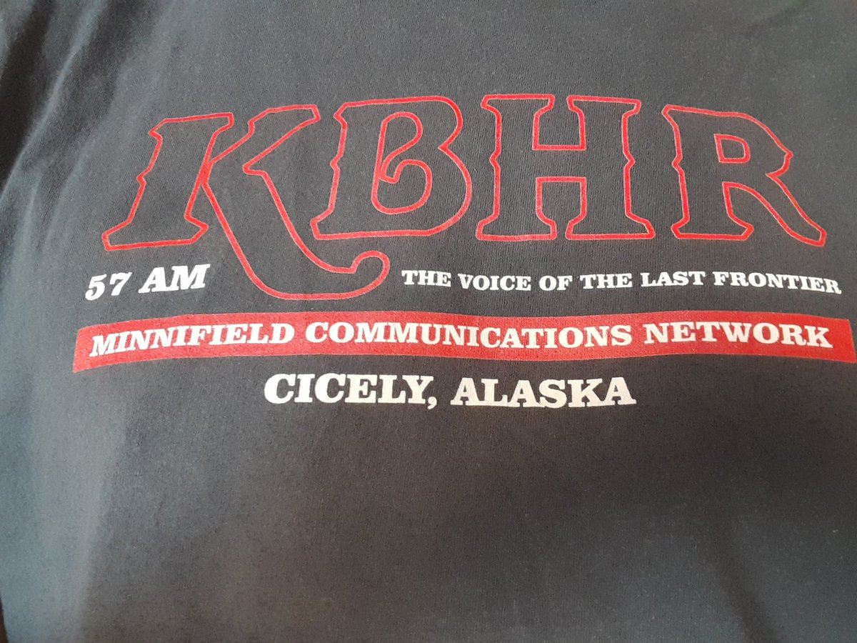My special t-shirt. #northernexposure #cicely  #doctorenalaska #NorthernAttitude #Alaska #AlaskaTwitter