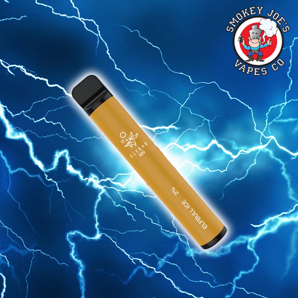 new vape by geek bar Elf Bar 600 Disposable Vape Bar - Elfbull Ice (Formerly Energy Ice)