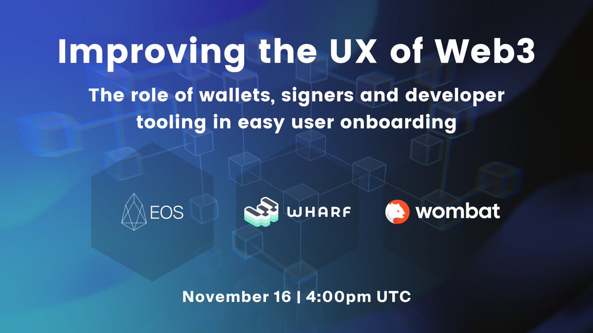 Thanks to everyone who came out to our conversation earlier this week with <a href="/greymass/">Greymass</a> and <a href="/adoptwombat/">Wombat - powered by PlayMind</a> 🔥

If you missed it, you can listen back to the recording below 🔁

Check it Out 👇
x.com/i/spaces/1yoKM…