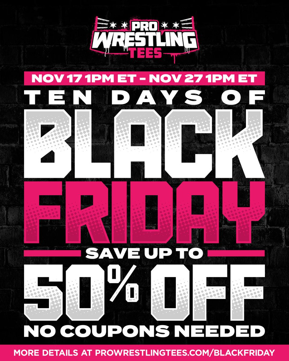 brutusbeefcake_'s tweet image. Pleanty of time to grab so BLACK FRIDAY deals!!! No coupons required!! go get some Beefcake merch! @ProWrestlingTees #BTFBB #brutusbeefcake #BlackFriday2023 #WWE #WrestlingCommunity