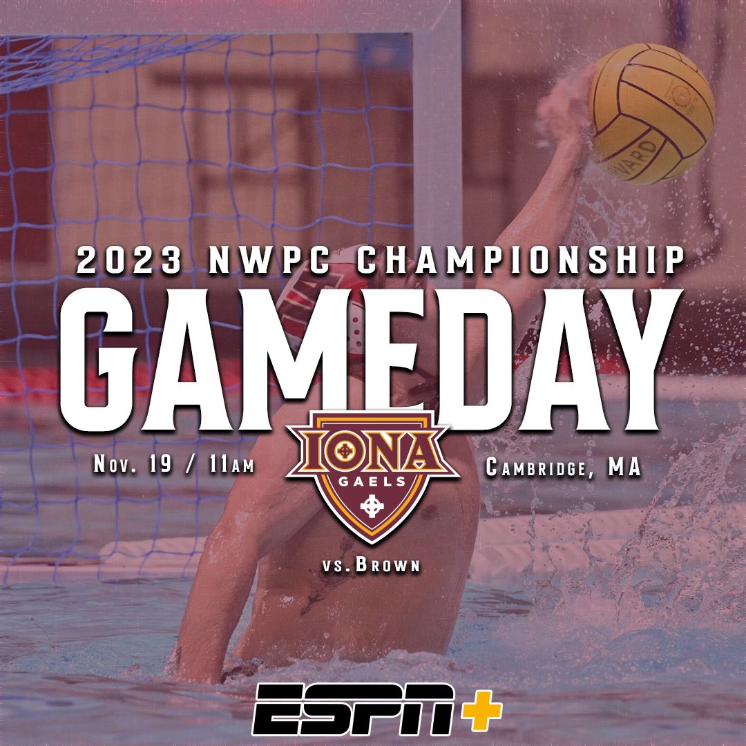 #GAMEDAY! #IMWP battles Brown in the third place game of the 2023 NWPC Championship at 11 am! #GaelNation