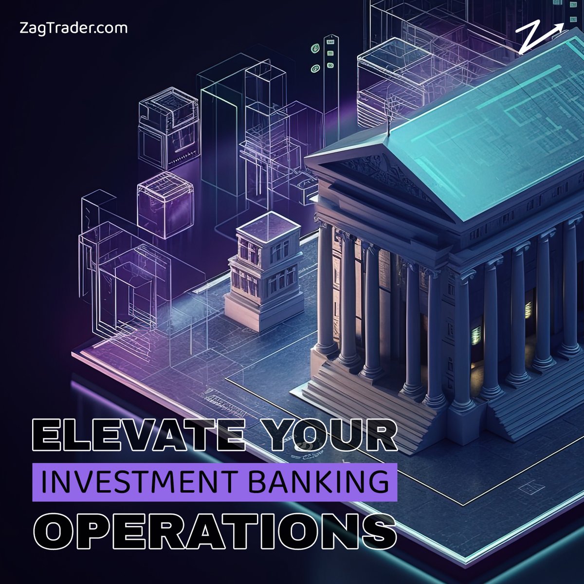 Take your investment banking to the next level with ZagTrader's advanced suite. Streamline operations, optimize efficiency, and outperform the competition. Ready to elevate? Connect with ZagTrader. #InvestmentBanking #ZagTrader #FinancialInnovation #MarketSolutions…