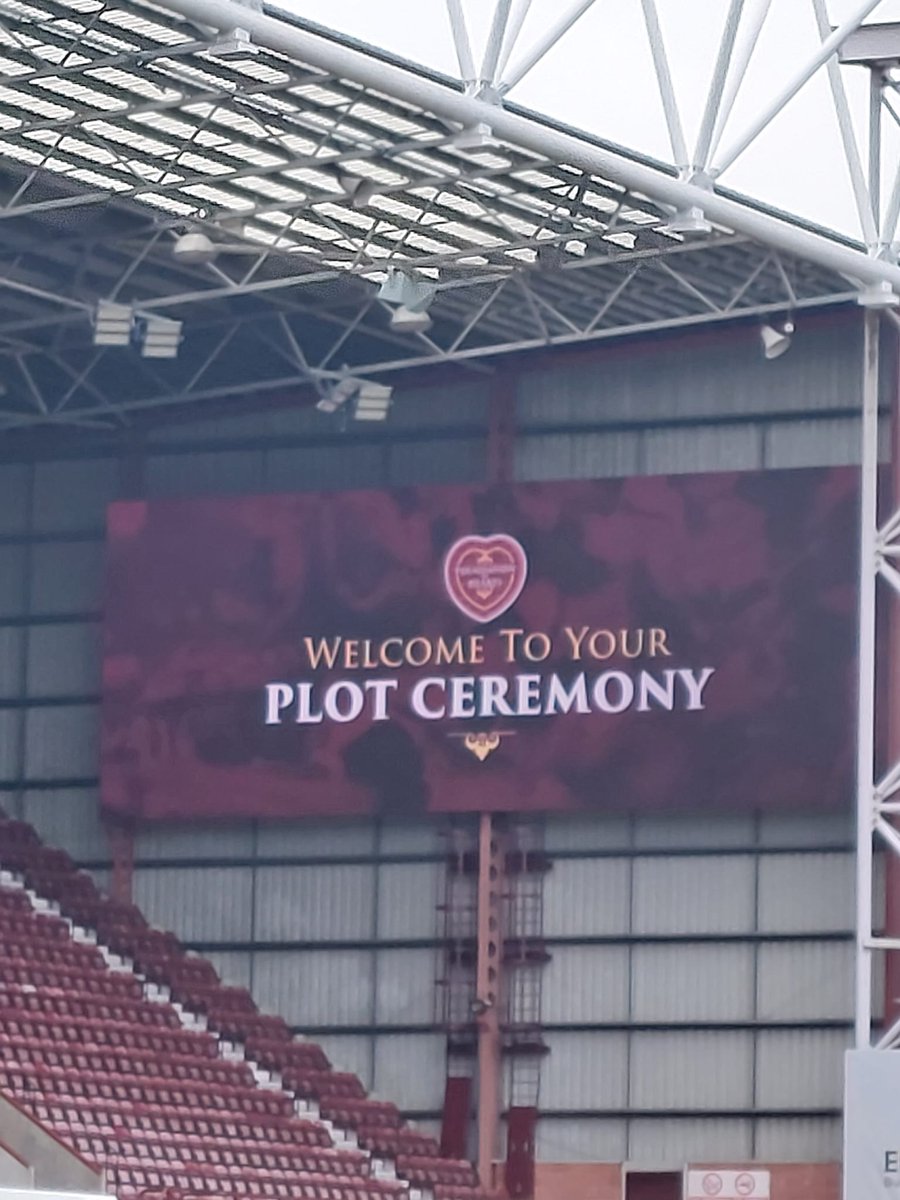 JamesMackie30's tweet photo. Great day at #Tynecastle for my @The_FOH #plotceremony @bighearts @JamTarts #pledgeforlife https://t.co/t1wAy0JM2q