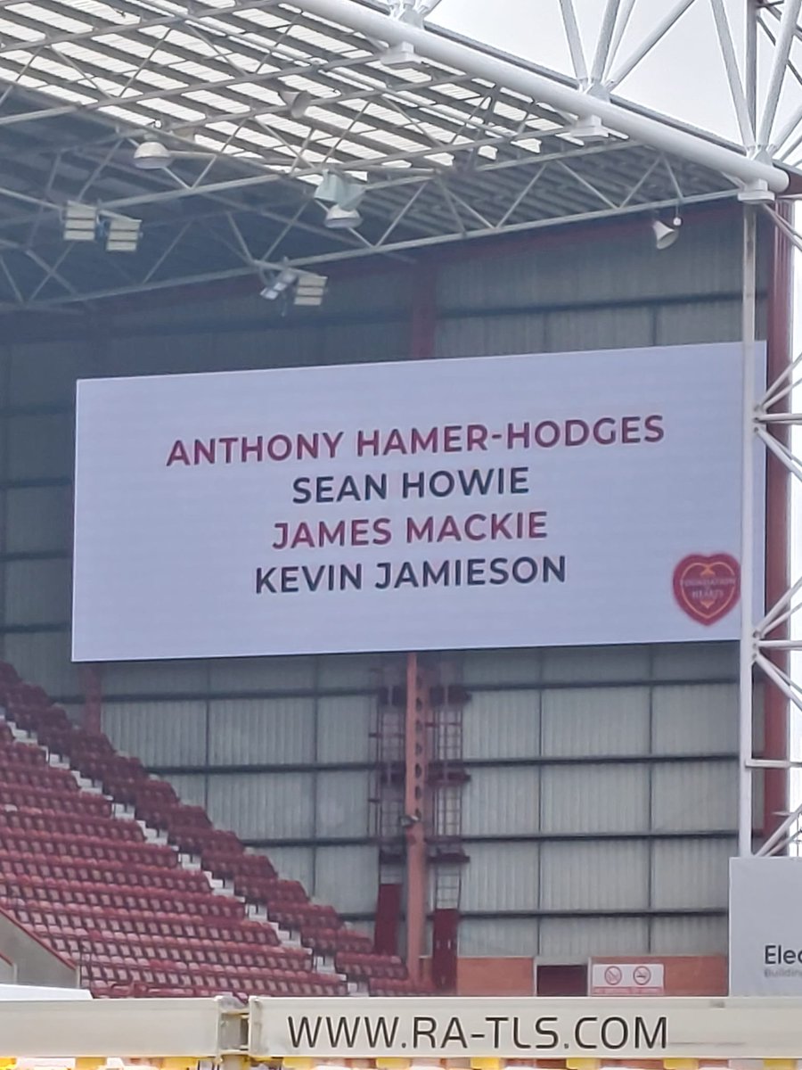 JamesMackie30's tweet photo. Great day at #Tynecastle for my @The_FOH #plotceremony @bighearts @JamTarts #pledgeforlife https://t.co/t1wAy0JM2q
