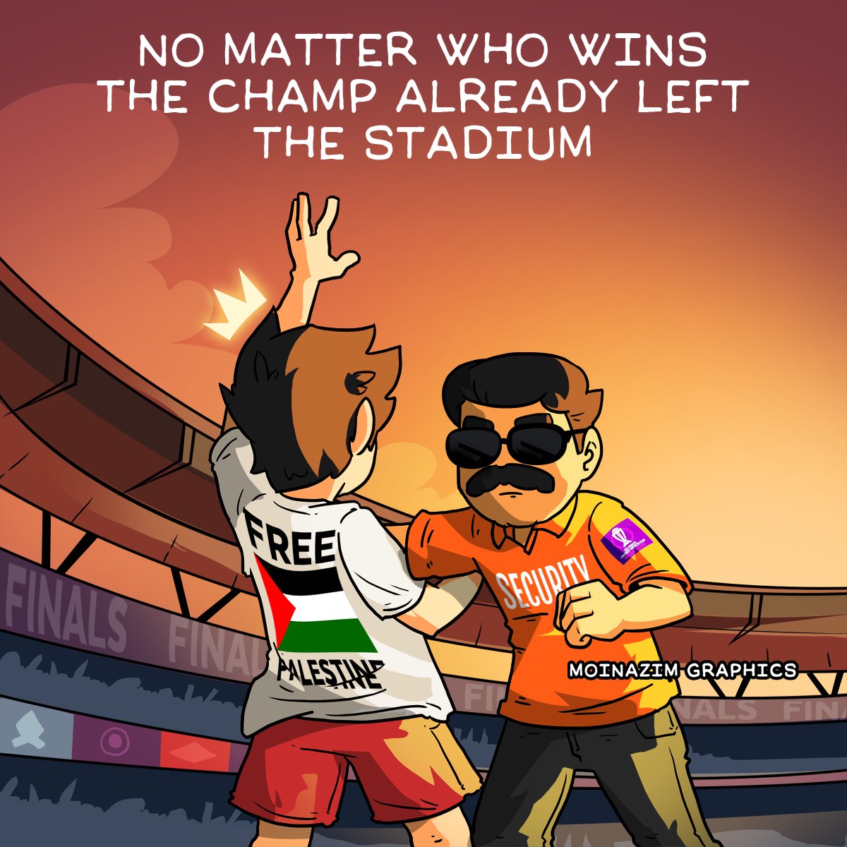 The real champ! 😍  
 #INDvsAUSfinal  #FreePalestine #Palestine