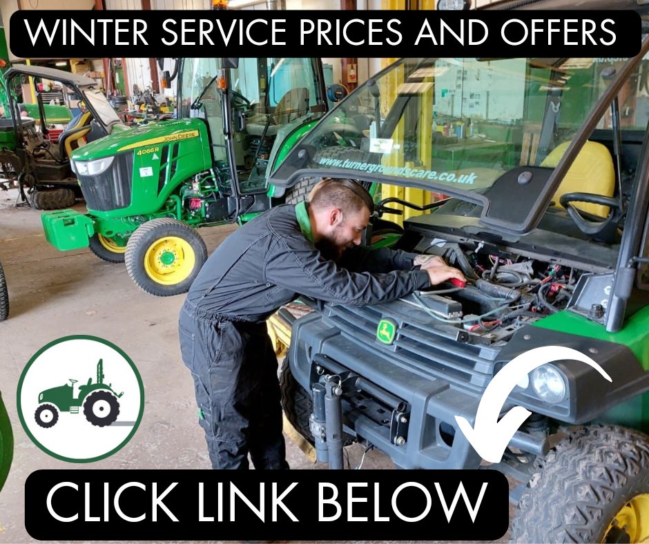 TurnerGSCare's tweet image. Book your garden Machinery service today to take advantage of our special offers
#garden machinery #machineryservicing #turnergroundscare