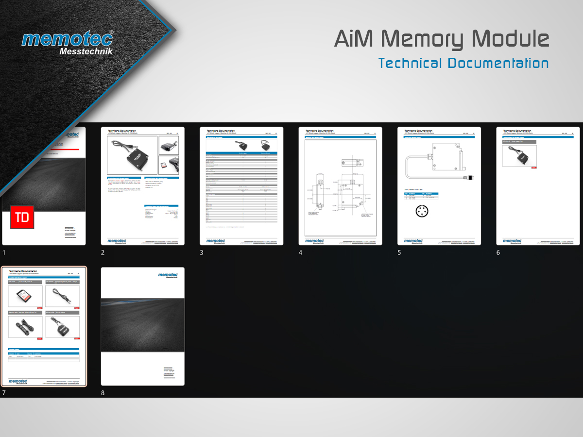 memotec's tweet image. Technical Documentation AiM Memory Module

- Special features
- Technical data
- Measurement
- Pinout
- Wiring harness
- Scope of supply
- Accessory
More here: me-mo-tec.com/content/downlo…

#AiMMemoryModule #TechnicalDocumentation #Specialfeatures #Pinout #AiMSportline #memotec