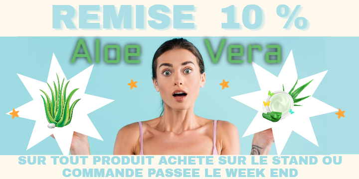 Sarmentellesnat's tweet photo. Comme chaque année, le stand dédié à l'Aloé Véra sera représenté au Salon Côté Nature des Sarmentelles de Beaujeu.
18 et 19 novembre 2023 de 10 h à 18 h
une remise de 10% sera offerte sur tout produit acheté sur le stand ou sur toute commande effectuée lors du Week-end https://t.co/Zp3hGPOUDm