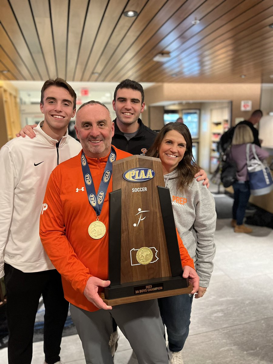 Waking up as a Champion!  What a great morning to be a Rambler!  So proud of the boys.  <a href="/CPRamblers/">Cathedral Prep</a> <a href="/CPRamblerSoccer/">CP Men’s Soccer</a> #Statechamps