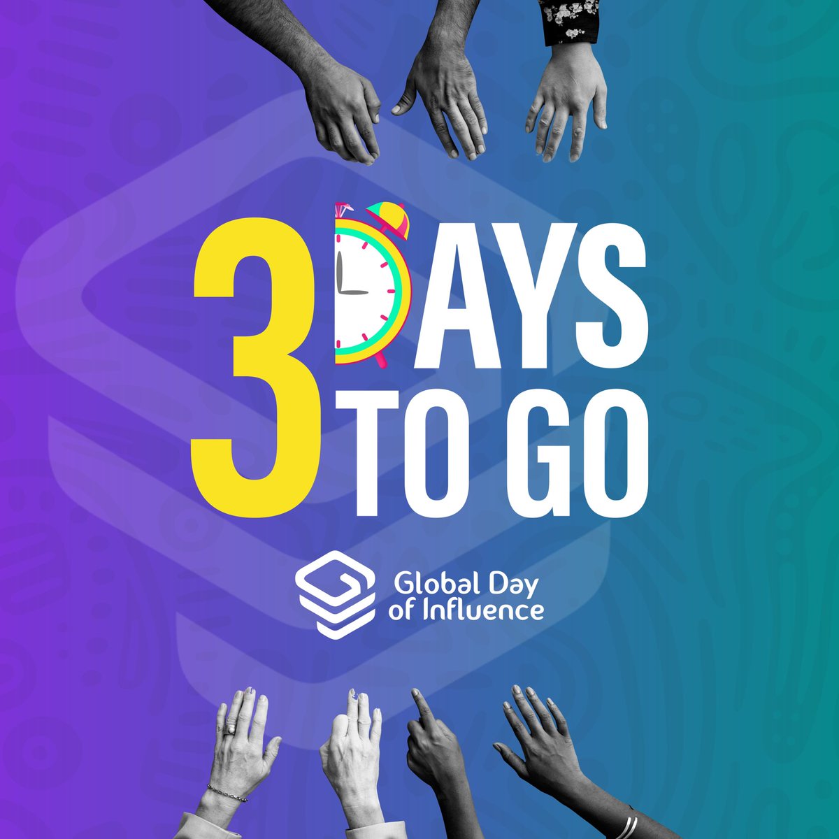 1nfluenceDay's tweet photo. There are 3 days left until the Global Day of Influence. 

Let's ask ourselves a question.   How can we contribute to global peace?   #GDI2023 https://t.co/gvpTggIVjx
