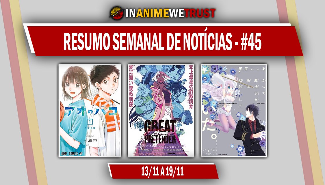 In Anime we Trust: Primeiras Impressões da Temporada de Outono (Outubro) de  2020