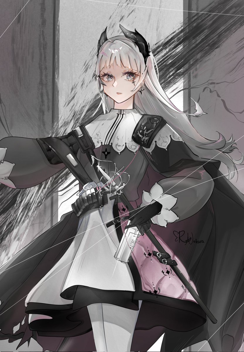 rumiinokara's tweet photo. Irene 💜

#arknights #明日方舟 #アークナイツ #ArknightsFanArt #Commission https://t.co/WP6CdlTFuC