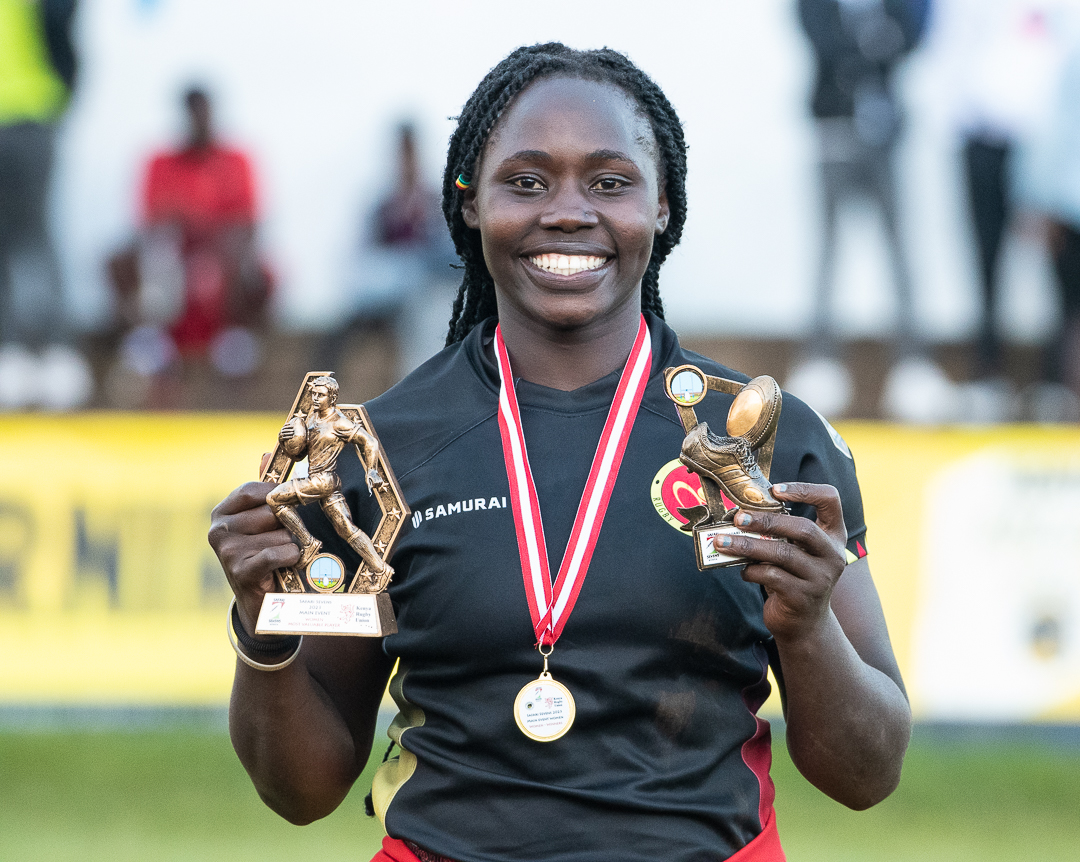 Uganda Rugby Union (@ugandarugby) on Twitter photo SAFARI 7s 2023 TOP TRY SCORER AND MVP. 
Captain Peace Lekuru <a href="/LadyCranesRugby/">Uganda Lady Cranes Rugby</a> 
#NileSpecialRugby #Safari7s #SupportLadyCranesRugby SAFARI 7s 2023 TOP TRY SCORER AND MVP. 
Captain Peace Lekuru <a href="/LadyCranesRugby/">Uganda Lady Cranes Rugby</a> 
#NileSpecialRugby #Safari7s #SupportLadyCranesRugby