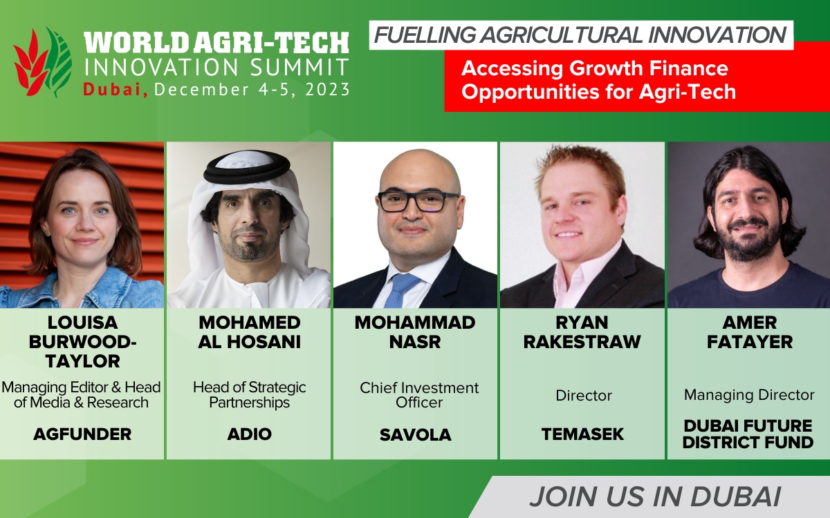 Join #AgFunder's <a href="/iamlbt/">Louisa Burwood-T</a> at <a href="/WorldAgriTech/">World Agri-Tech</a> Innovation Summit, Dubai, Dec 4-5. Louisa will moderate a panel; ‘Fuelling Agricultural Innovation: Accessing Growth Finance Opportunities for Agri-Tech’. Tix ➡️ bit.ly/3LVJmiZ Get 10% off with code AFN10
<a href="/rethinkevents/">Rethink Events</a>