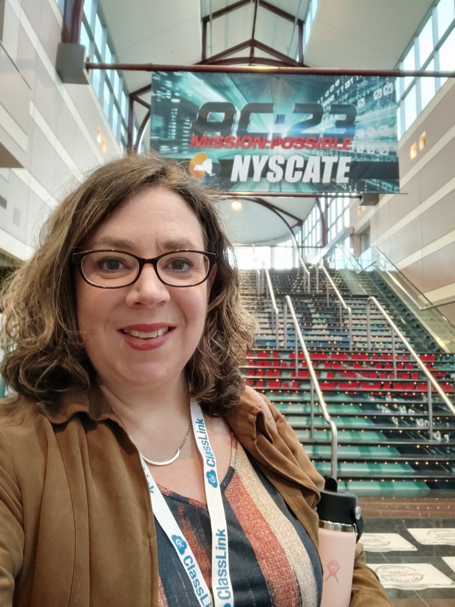 #NYSCATE23 is my favorite conference and it is right here in #Rochester. I am here for 3 days of #AIEducation #eSports #GoogleforEducation and connecting with <a href="/ParentSquare/">ParentSquare</a> <a href="/ClassLink/">ClassLink</a> and some great educators!