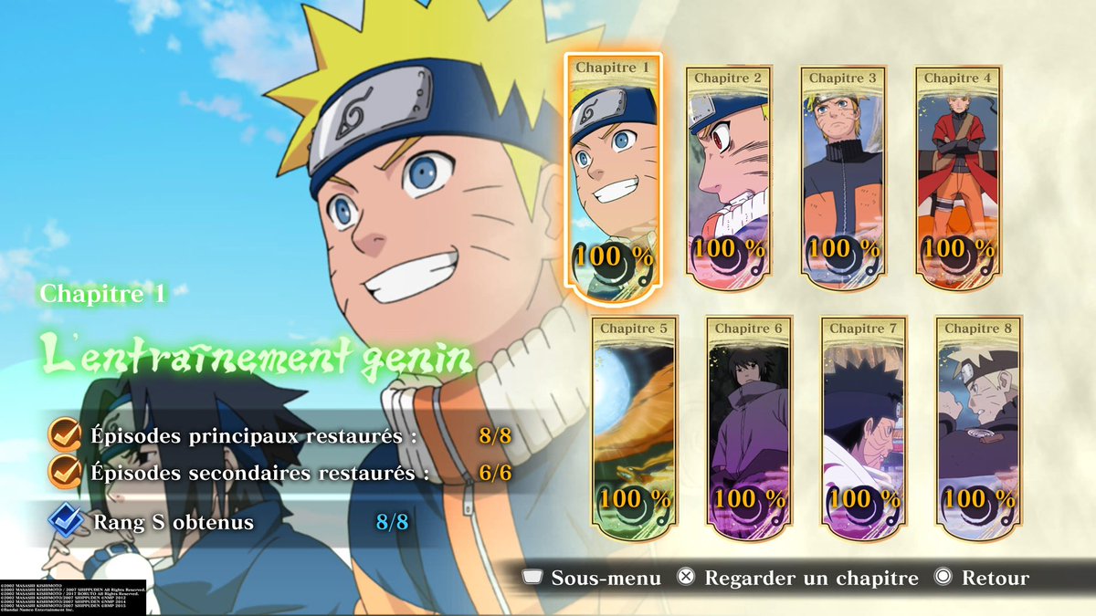 _NAATSUU's tweet photo. J’ai terminé le Mode Histoire de Naruto x Boruto Ultimate Ninja Storm Connections en mettant toutes les missions en Rang S et en remplissant chaque conditions de chaque combat. Trop simple ce mode histoire. https://t.co/spepum98pV
