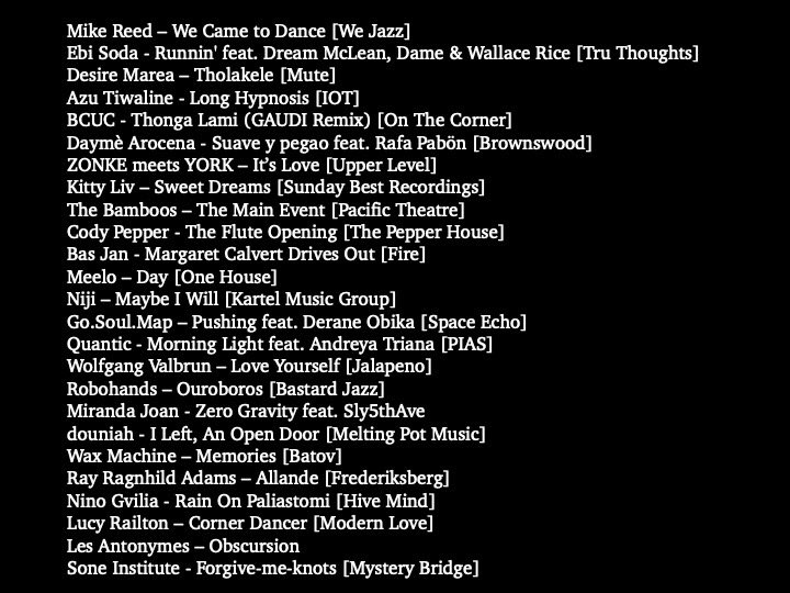 Dubmission episode 1,284 feat. new 🎶 from @Contoursmusic ~ @manueldarquart ~ @TheonCross remix of The Midnight Hour on @jazzisdeadco ~ @DaymeArocena ~ @_BAS_JAN_ ~ @quanticmusic ~ @myelemanzanza ~ Bread & Souls feat. @MdCL & Paul Randolph + lots more 🔗 in bio 📻🎙️🔊