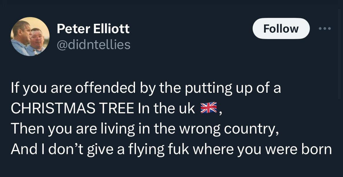 LiLeiLou's tweet image. Literally nobody is complaining about Christmas trees. 

Why can’t these people just have a chocolate orange and enjoy the season, instead of being miserable bastards every year?