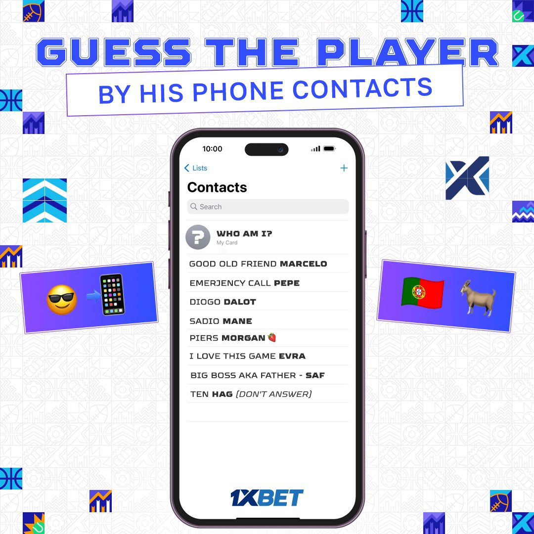 1xBet_Eng's tweet photo. 📞 RING-RING-RING 📞

Whose phone is that? 🤔

Follow us and drop a comment with the answer and we’ll give tomorrow $10 promo code to the random person👇 https://t.co/kXNLw6rXyr