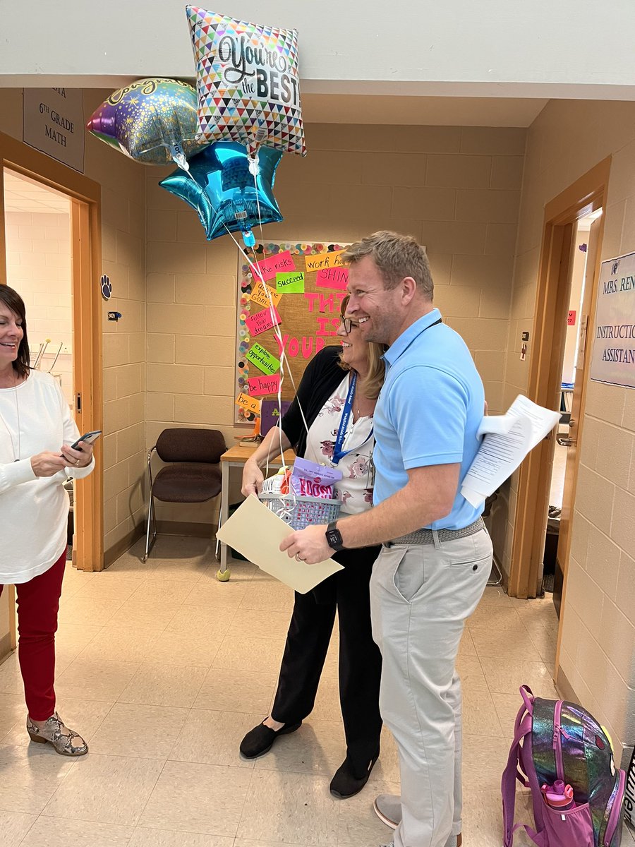 WakefieldMiddle's tweet photo. Congratulations to Ms. Rendall  for representing our school as the Teacher Assistant of the Year!!! She is such an awesome teammate to have on campus and does so much for staff and students.  Thanks you for all that you do!!! @WakefieldStrong @NorthernAreaWC https://t.co/r643I1drR6