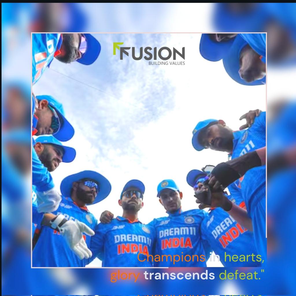 In the realm of cricket, India faced the challenge, yet their efforts sparkled like stars. 🏏 Saluting the spirit, we await the next victory with hopeful hearts. "हार नहीं, जीत की राह में एक कदम और है।" 🇮🇳
