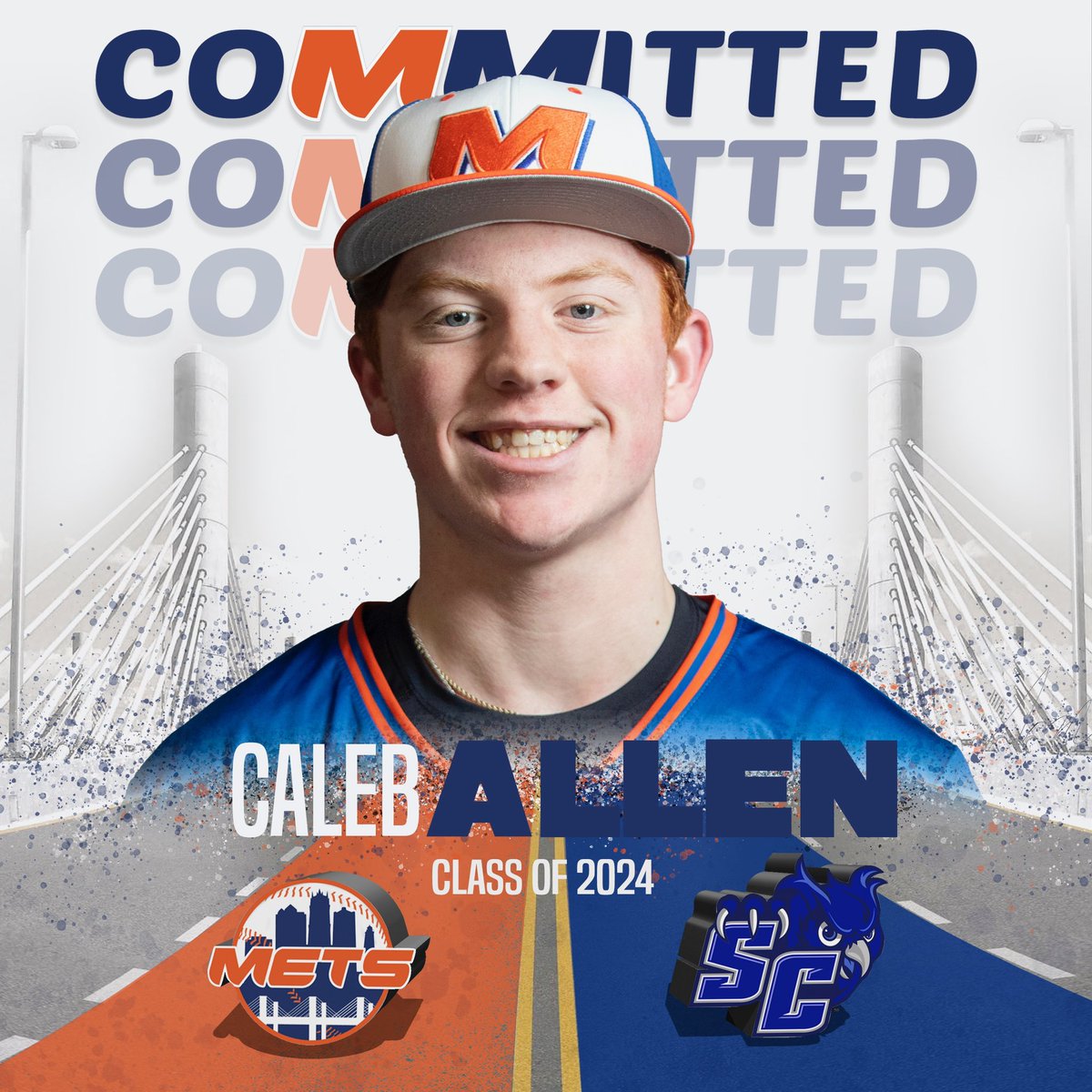 Congratulations to RHP 2024 Caleb Allen on his commitment to @SCSU_BASE #committed #ncaa #d2