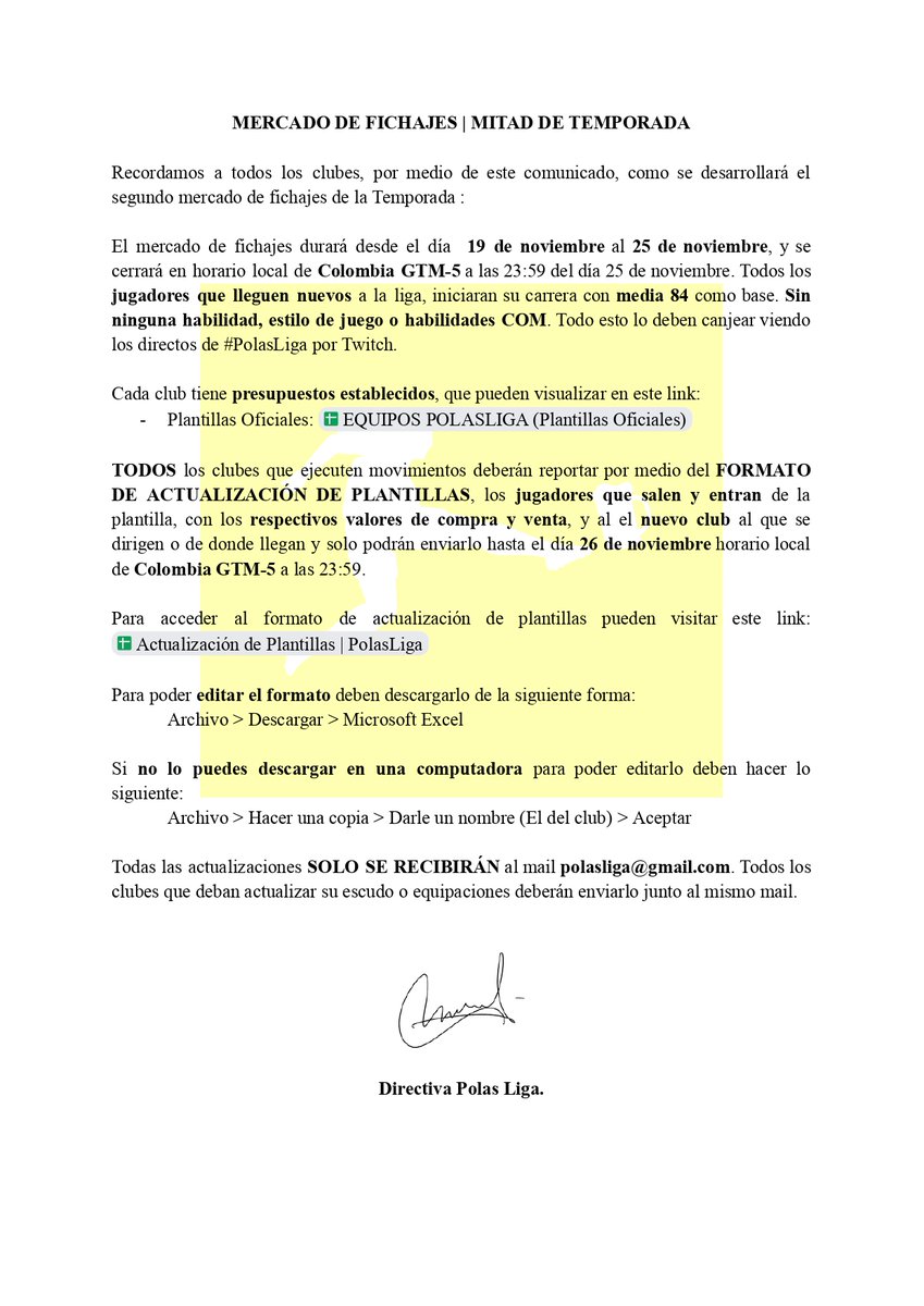 Polas Liga tweet media