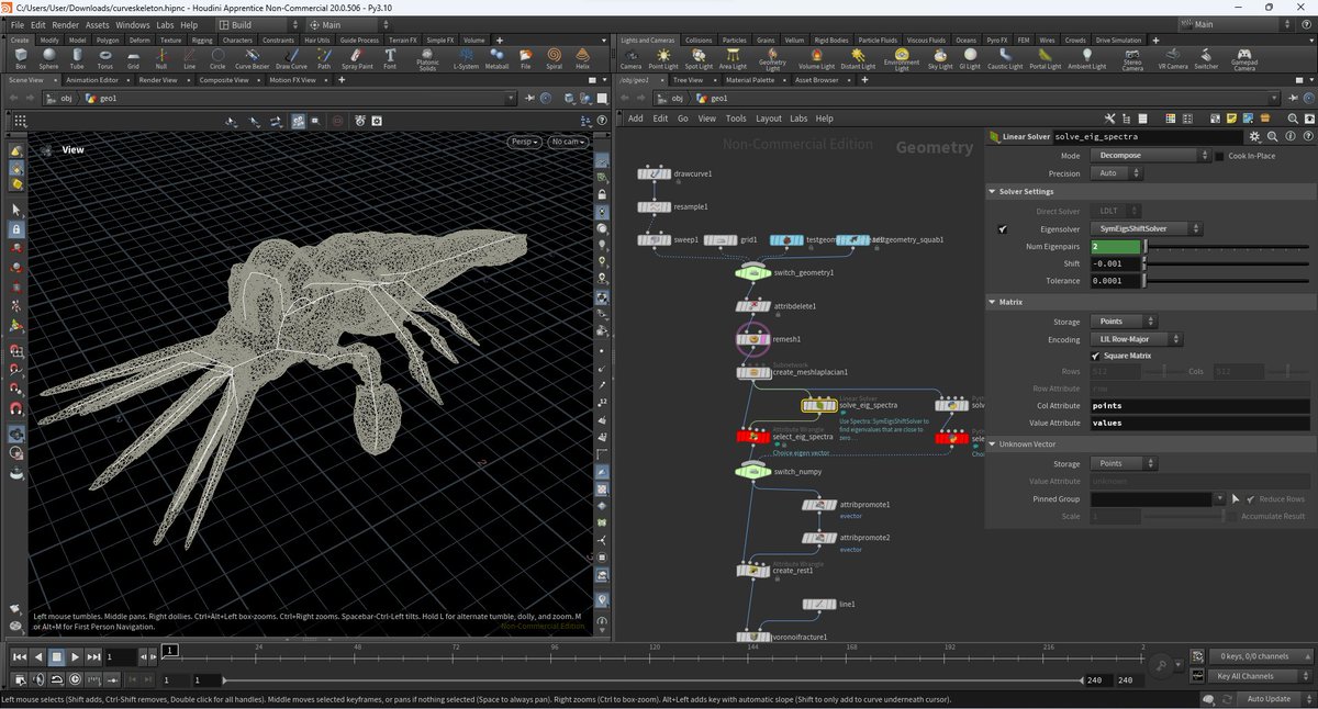 WhiteDo27114277's tweet photo. Mesh LaplacianのソルバをPytnon SOPからLinear Solver SOPに置き換えました

curveskeleton.hipnc
distancealonggeometry.hipnc
laplaciandeform.hipnc
minimalsurface.hipnc
https://t.co/SyX66IFAr4 https://t.co/H7PKbka4EX
