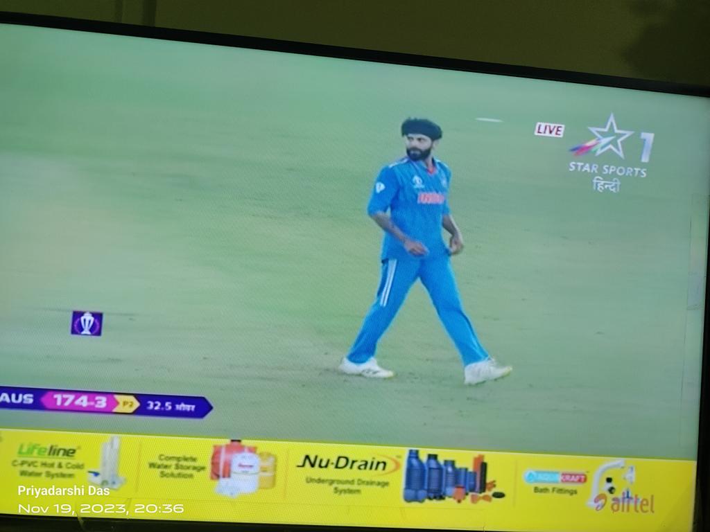 toposant55's tweet image. Spotted @imjadeja  #RavindraJadeja In Final Of #CWC23 Between India &amp;amp; Australia 🇮🇳🇮🇳🇮🇳🏏🏏

#OneForTheHome #CWC23 #HisenseIndia  #India  #Cricket #INDvsAUS #Hisense

@Hisense_IND ❤❤❤

@BindasRanga @Champ_Sappy @blessedkamal