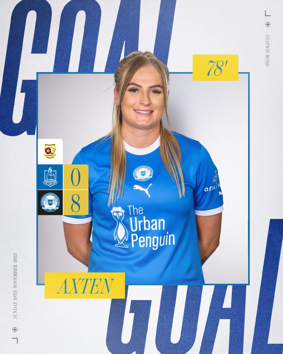 theposhwomen's tweet photo. 78' - GGGGOAAALLL AXTEN! Axten receives the ball on the edge of the box and strikes into the top right corner. 

⚫️ 0-8 🎩 | #pufc https://t.co/toCTPhsvlz