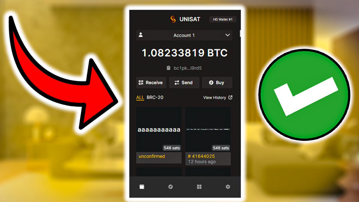 How to speed up Bitcoin transactions using @unisat_wallet 👇🧵