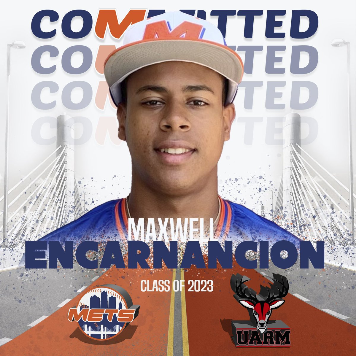 Congratulations to C 2023 Maxwell Encarnacion on his commitment to play Jucco @UARichMountain #juccobandit #collegebaseball