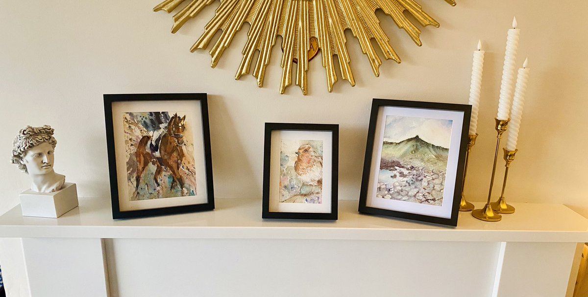 rachaeliza's tweet photo. A little selection of framed original paintings are available from £30 plus p&amp;p. If you are interested send a wee message of check out https://t.co/oOIF2hABjX  #ChristmasGift https://t.co/51DSZ9Mz4G