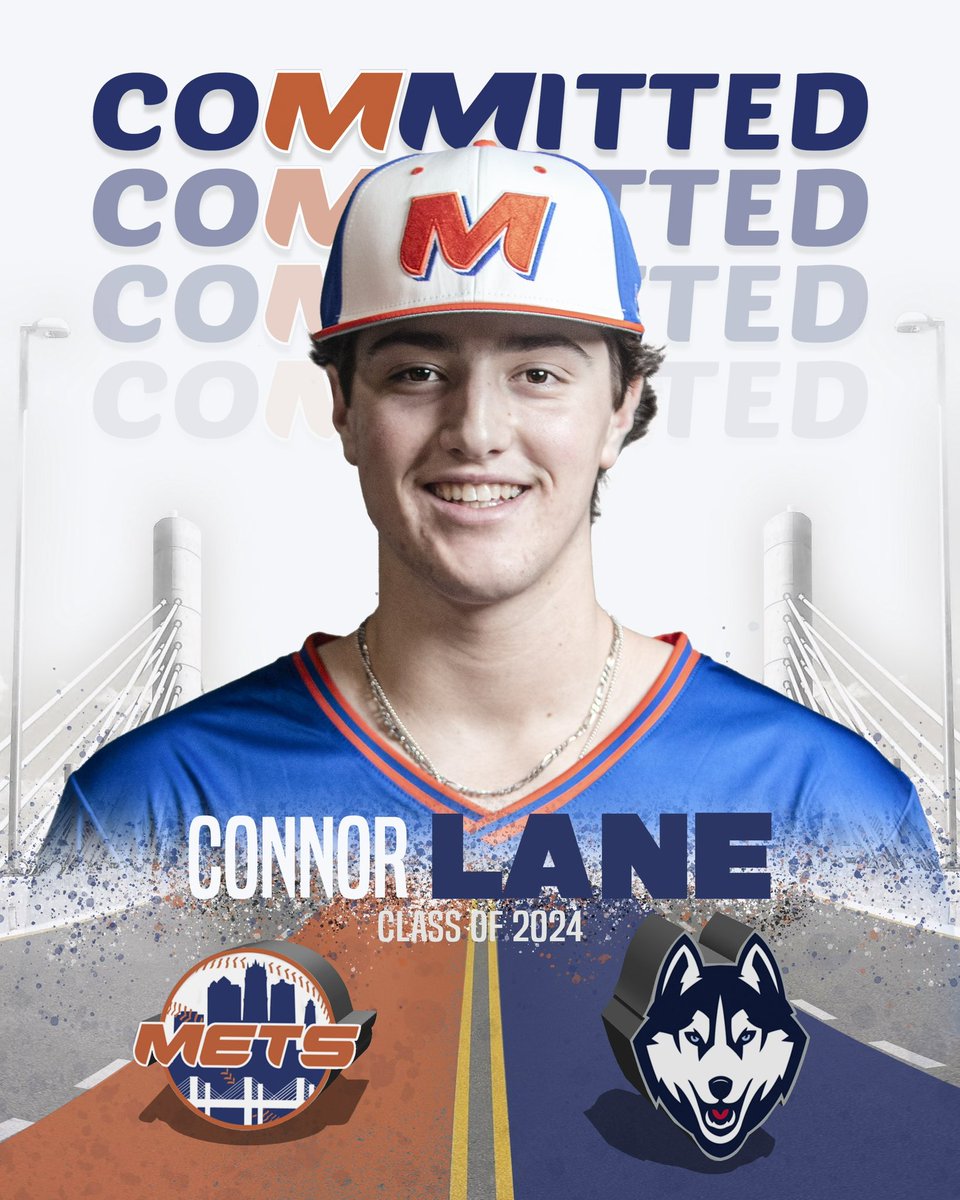 Congratulations to 2024 Catcher Connor Lane on his commitment to play @UConnBSB #committed #UConn #NCAA #collegebaseball