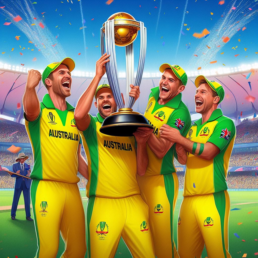 MSMSUPTO's tweet image. #Australia won the #CWC23 Trophy through the potent force of silence! 🏆🇦🇺