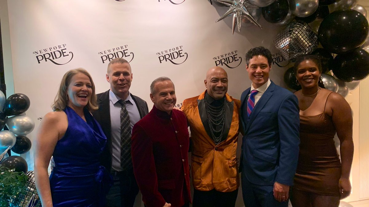 The Newport Pride Inaugural Benefit Gala was a great success last night, thank you for including me. We’re proud to support your work via the Equity Action Fund @rifoundation.