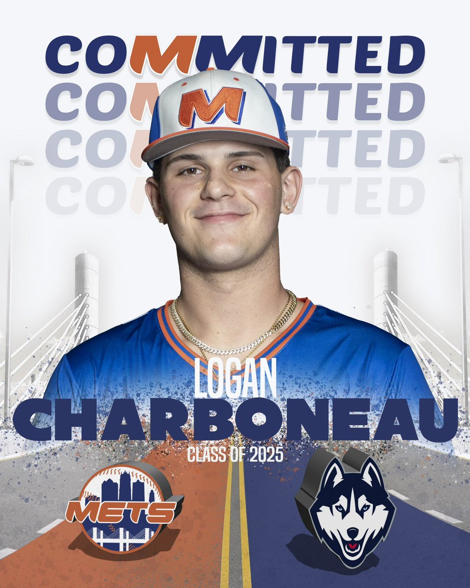 Congratulations to 1B @boomstick_13 on his verbal commitment to play at @UConnBSB #committed #ncaa #collegebaseball