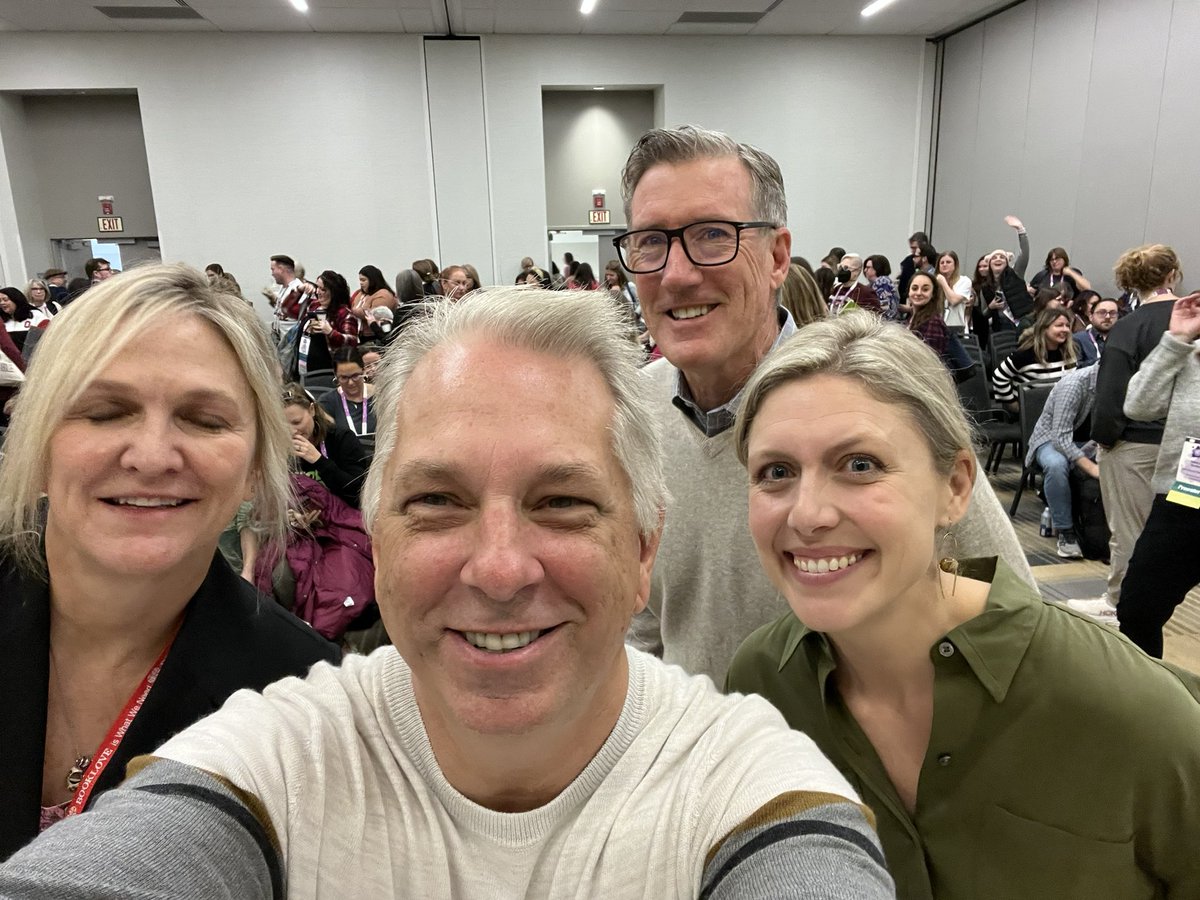 Had a great time presenting with these superstars at NCTE!
