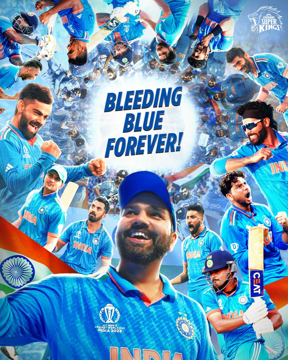 You carried our dreams and fought hard to make it true. Tough luck, Champs. You're still our heroes. 🥳🇮🇳